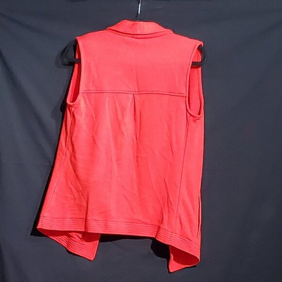 Weekends by Chico's Red Vest - Picture 3 of 11